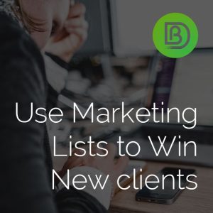 marketing lists to win customers
