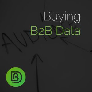 Buying B2b Data